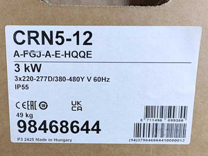 GRUNDFOS 98468644 CRN5-12-A-FGJ-A-E-HQQE Centrifugal Pump