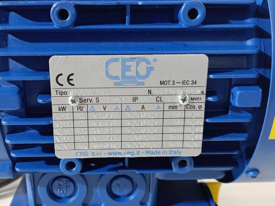 Liverani 63353028 Coaxial Pump, 900 rpm EP MIDEX 1"1/4