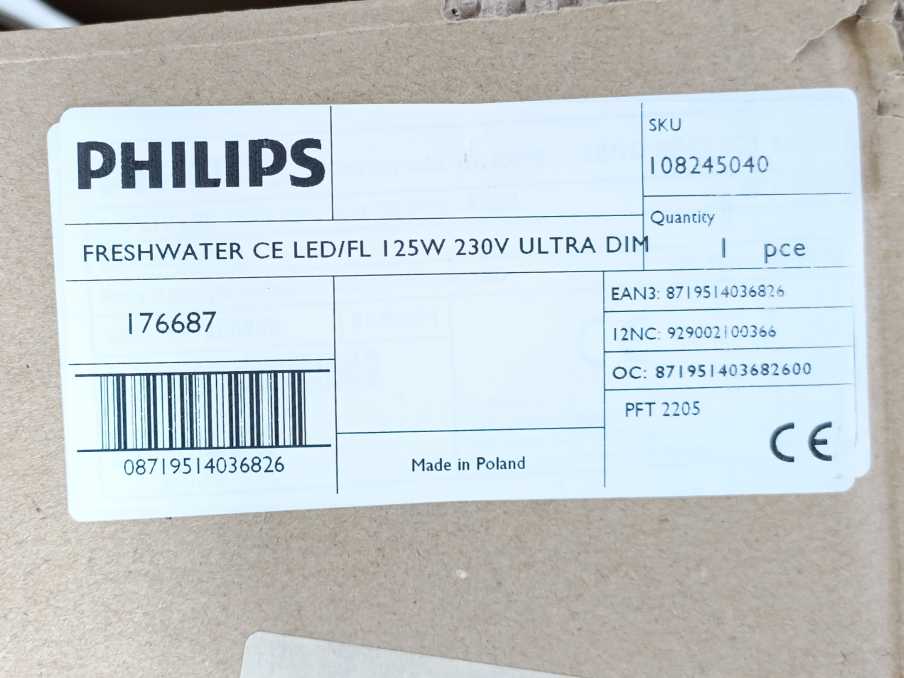 Philips AquaAdvance Top LED 125W 230V ULTRA DIM