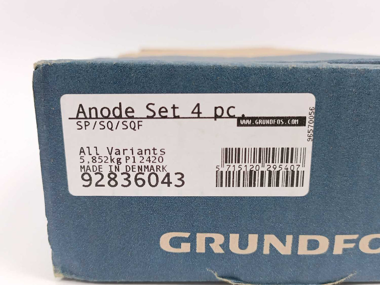 GRUNDFOS 92836043 Anode Set 4 pc.