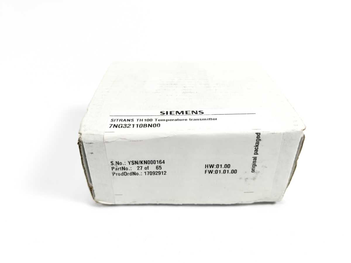 Siemens 7NG3211-0BN00 Temperature transmitter SITRANS TH100