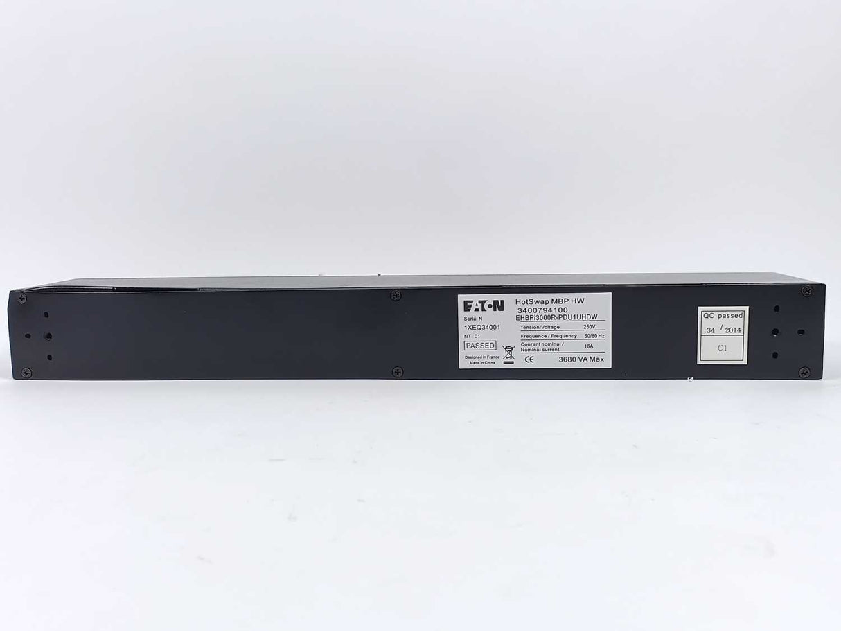Eaton 3400794100 EHBPi3000R-PDU1UHDW, MBP HW HotSwap