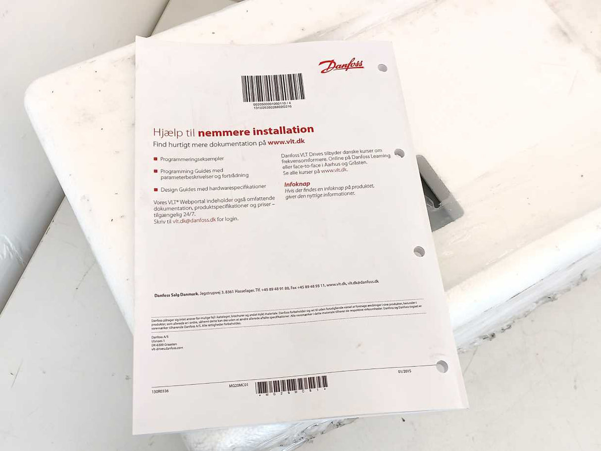 Danfoss 131U2635 Frequency Converter 3kW FC-202P3K0T4Z55H1XGXXO