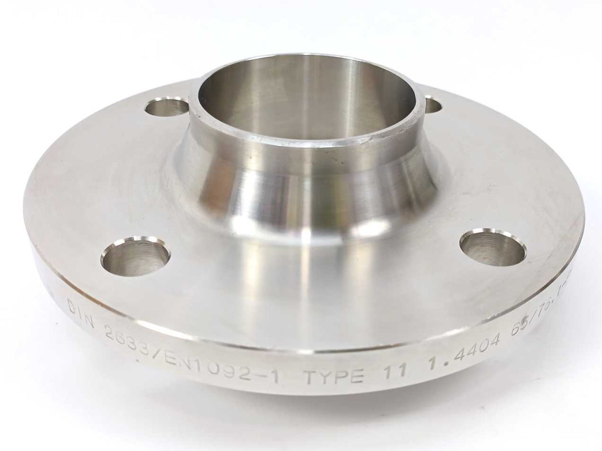 Taizhou Pipeway Industry DIN 2633/EN1092-1 Weld Neck Flange, Stainless Steel