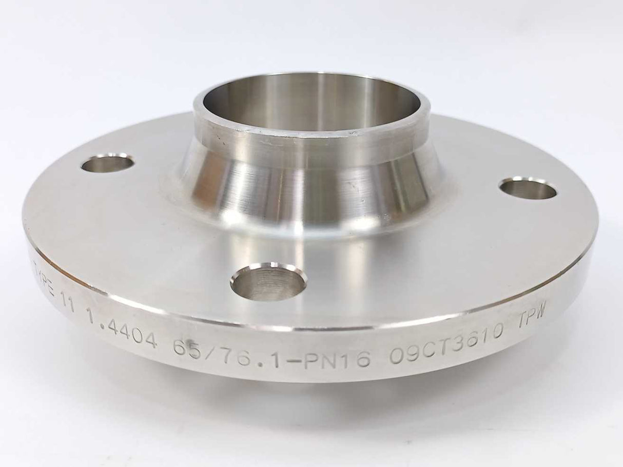 Taizhou Pipeway Industry DIN 2633/EN1092-1 Weld Neck Flange, Stainless Steel