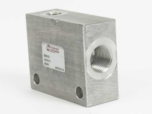 Integrated Hydraulics B8533 Hydraulic Line-Mounting Cartridge Valve Block