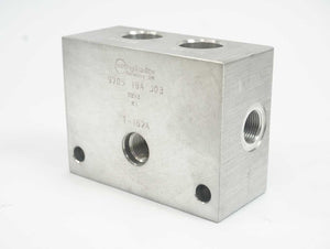 Sun Hydraulics T-162A T-162A Aluminum Line-Mount Hydraulic Manifold Block