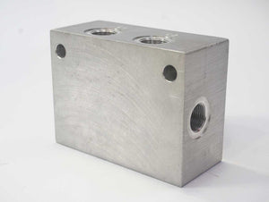 Sun Hydraulics T-162A T-162A Aluminum Line-Mount Hydraulic Manifold Block