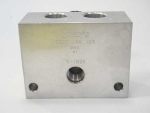 Sun Hydraulics T-162A T-162A Aluminum Line-Mount Hydraulic Manifold Block