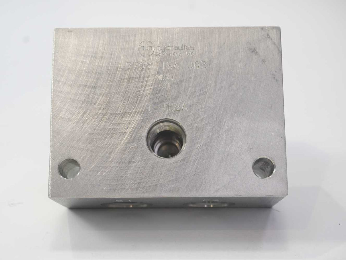 Sun Hydraulics T-162A T-162A Aluminum Line-Mount Hydraulic Manifold Block