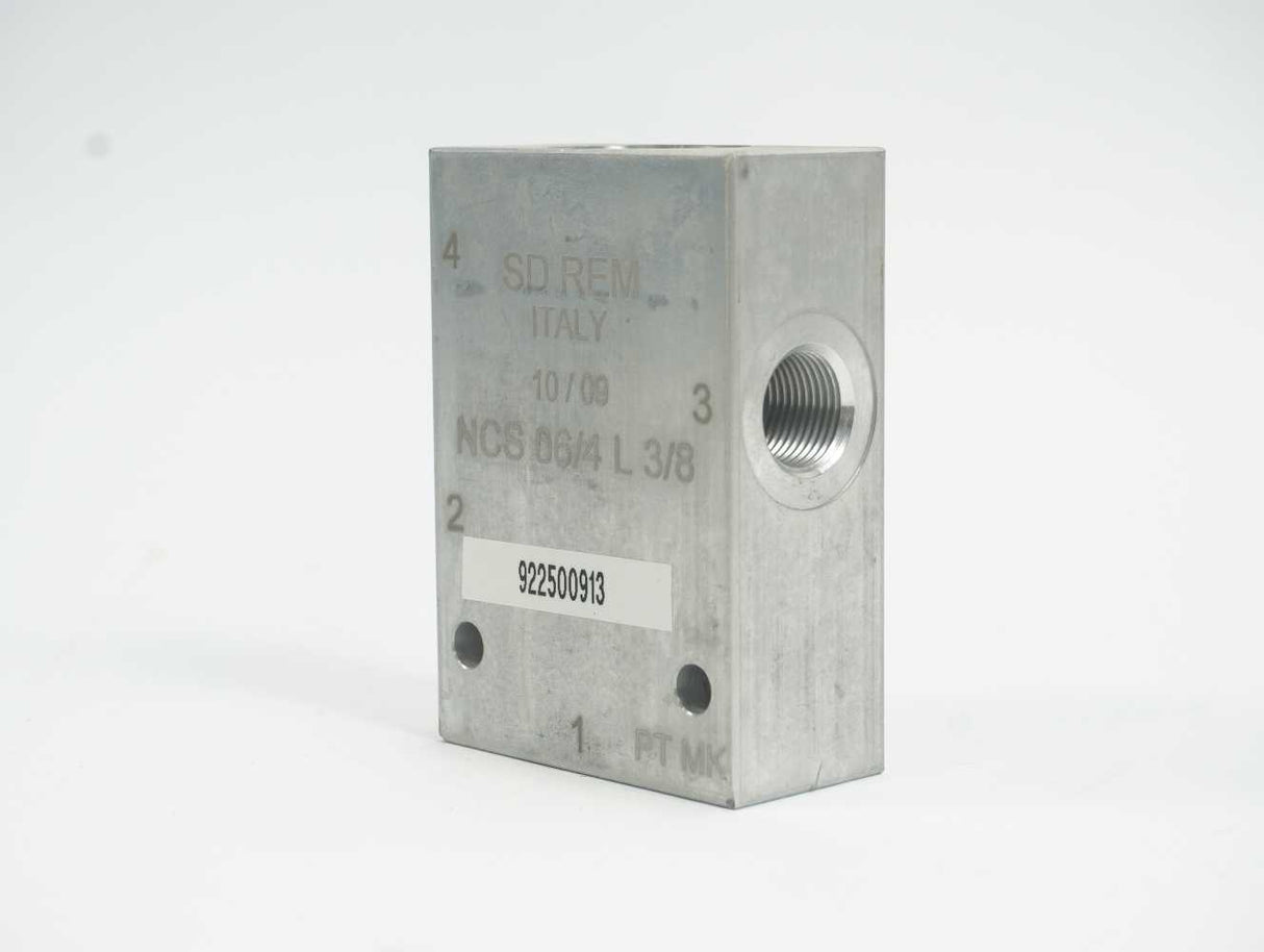 Comatrol NCS 06/4 L 3/8 Hydraulic Cartridge Valve Block