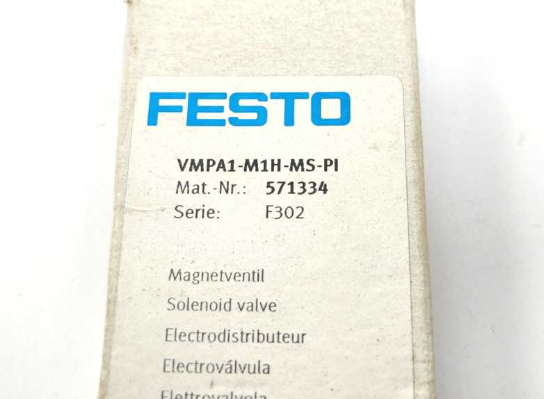 Festo 571334 VMPA1-M1H-MS-PI Solenoid Valve