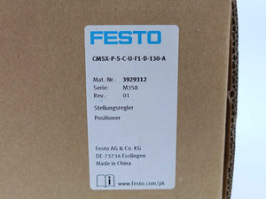 Festo 3929312 CMSX-P-S-C-U-F1-D-130-A Valve positioners