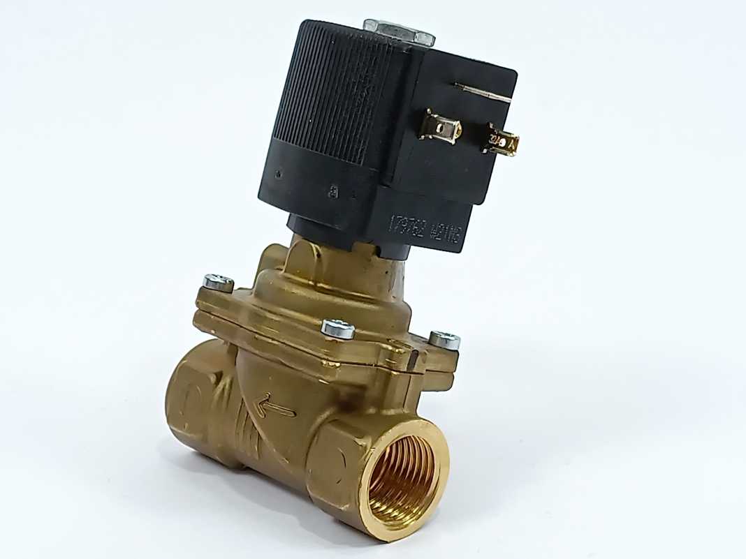 Bürkert 00221844 2/2-WAY NC SOLENOID VALVE; SERVO-ASSISTED
