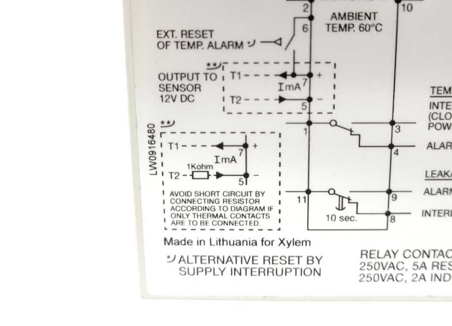 FLYGT / Xylem 40501560 MiniCas II Monitoring Relay 230V AC