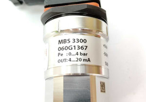 Danfoss 060G1367 Pressure transmitter, MBS 3300, 0 - 4 bar