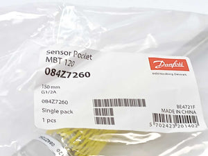 Danfoss 084Z7260 Sensor pocket, MBT 120 150mm