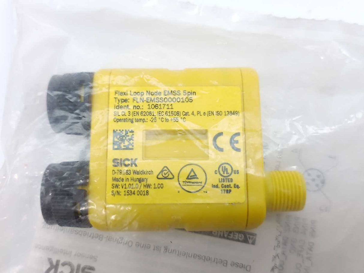 SICK 1061711 FLN-EMSS0000105 Flexi Loop Node EMSS 5pin