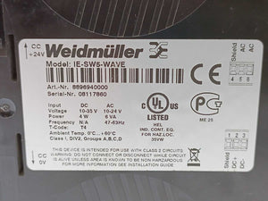 Weidmüller 8896940000 IE-SW5-WAVE Ethernet Switch