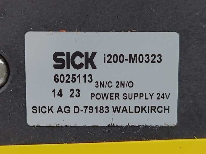 SICK 6025113 i200-M0323 Power Supply 24V