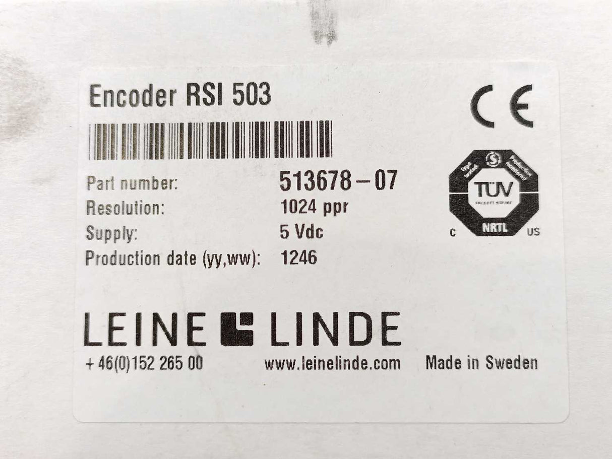 LEINE LINDE 513678-07 RSI 503 Encoder