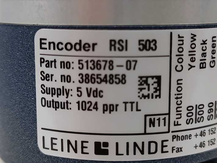 LEINE LINDE 513678-07 RSI 503 Encoder