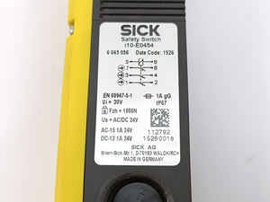 SICK 6045056 i10-E0454 Safety Switch