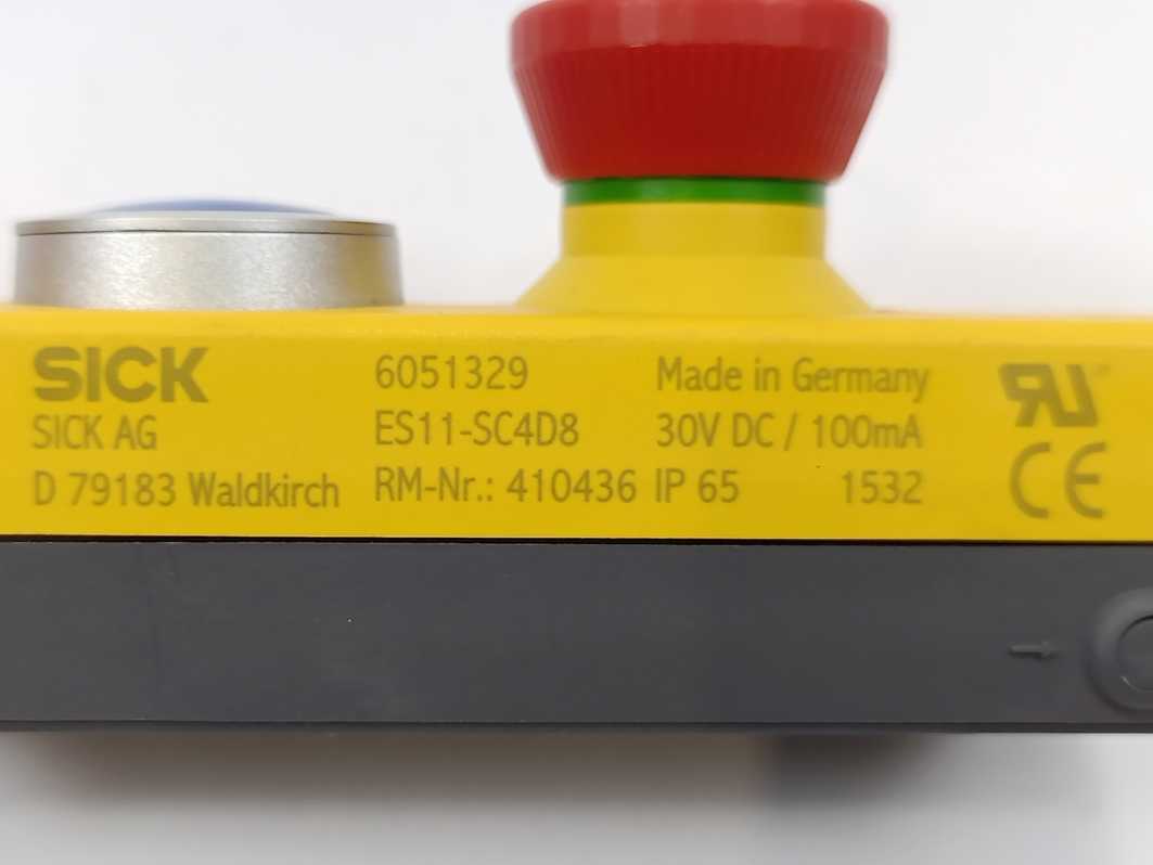 SICK 6051329 ES11-SC4D8 Safety Switch