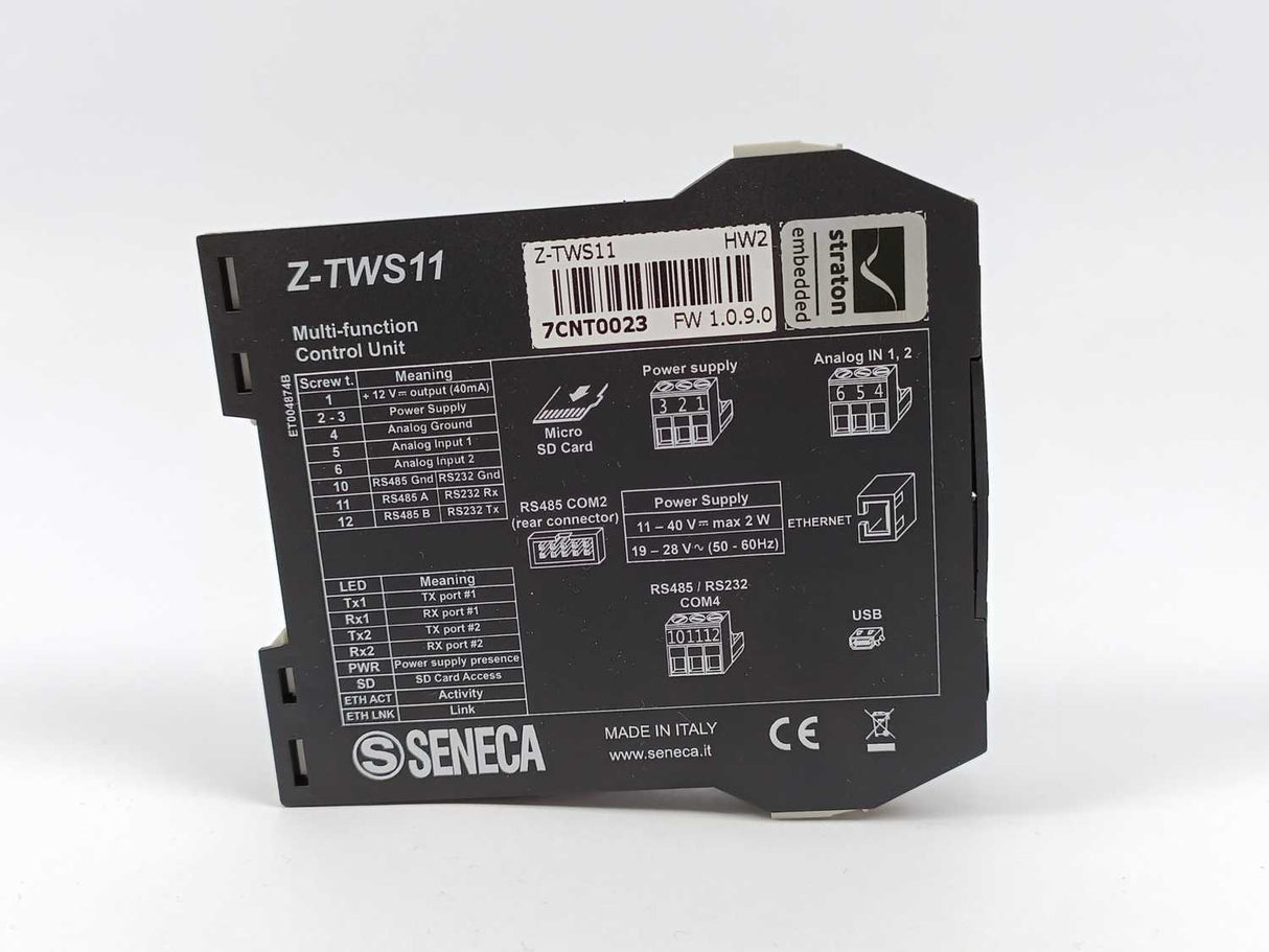 Seneca Z-TWS11 7CNT0023 Multi-function Control Unit