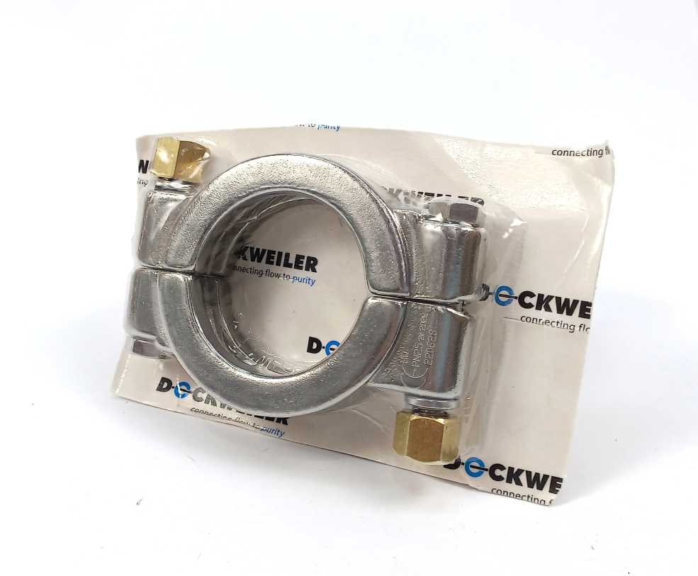 DOCKWEILER QB9773 Double Bolted High Pressure Clamp. Flange: 64,00mm (2,516")