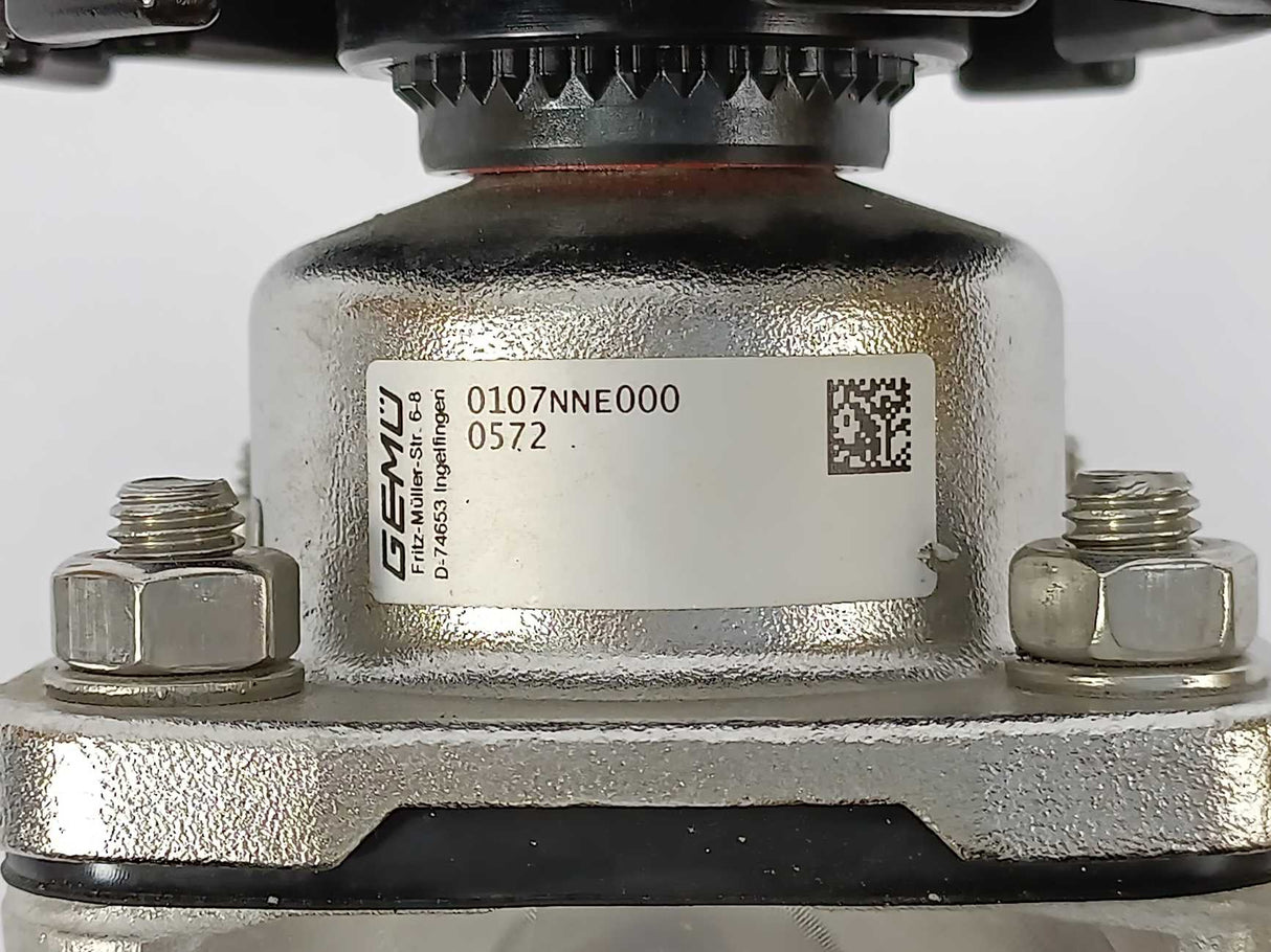 GEMU PN16 DN 25-1" Diaphragm Valve w/ 0107NNE000 & 673 25D59401702TS