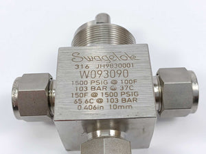 Swagelok W093090 JH9830001, 103Bar, 10mm