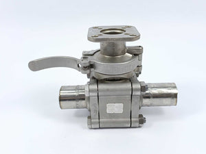Mars Valve 83SN-2ADET 11/2" FB Ball Valve, PN63, 1.4409 PTFE, SN:2108200001