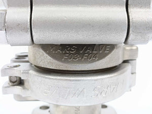 Mars Valve 83SN-2ADET 11/2" FB Ball Valve, PN63, 1.4409 PTFE, SN:2108200001
