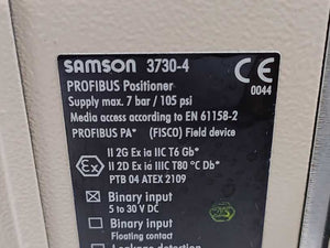 Samson 3277 Pneumatic Actuator W/ 3730-4, 3347