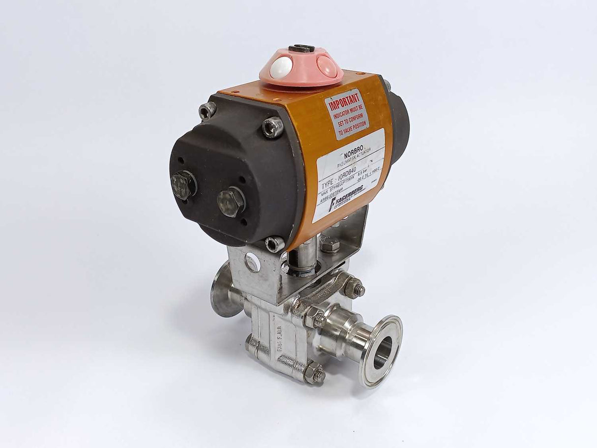 Norbro 10-RDB40-1SD1E0-D Pneumatic Actuator, S52414/2-1, 8,5bar