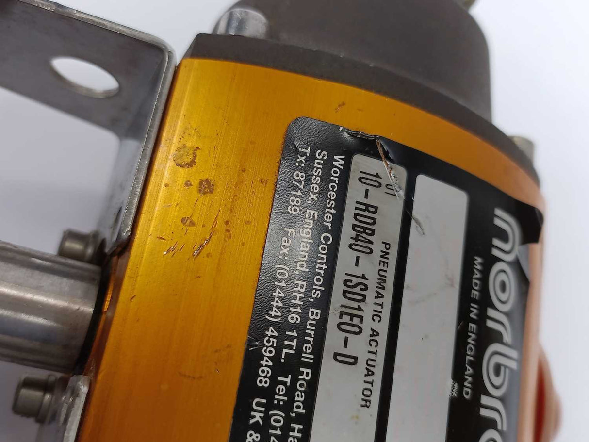 Norbro 10-RDB40-1SD1E0-D Pneumatic Actuator, S52414/2-1, 8,5bar