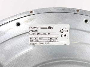 CHAYSOL V720062 DA 10/10 CM/AL 373W 4P Double‑Inlet Centrifugal Fan