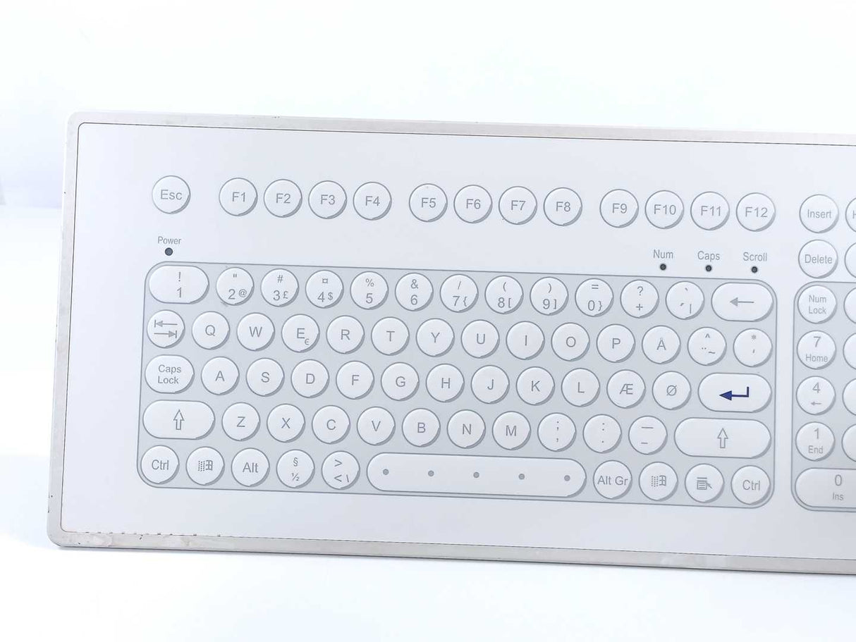 GETT Gerätetechnik KS17210 InduKey Stahl Industrial Keyboard