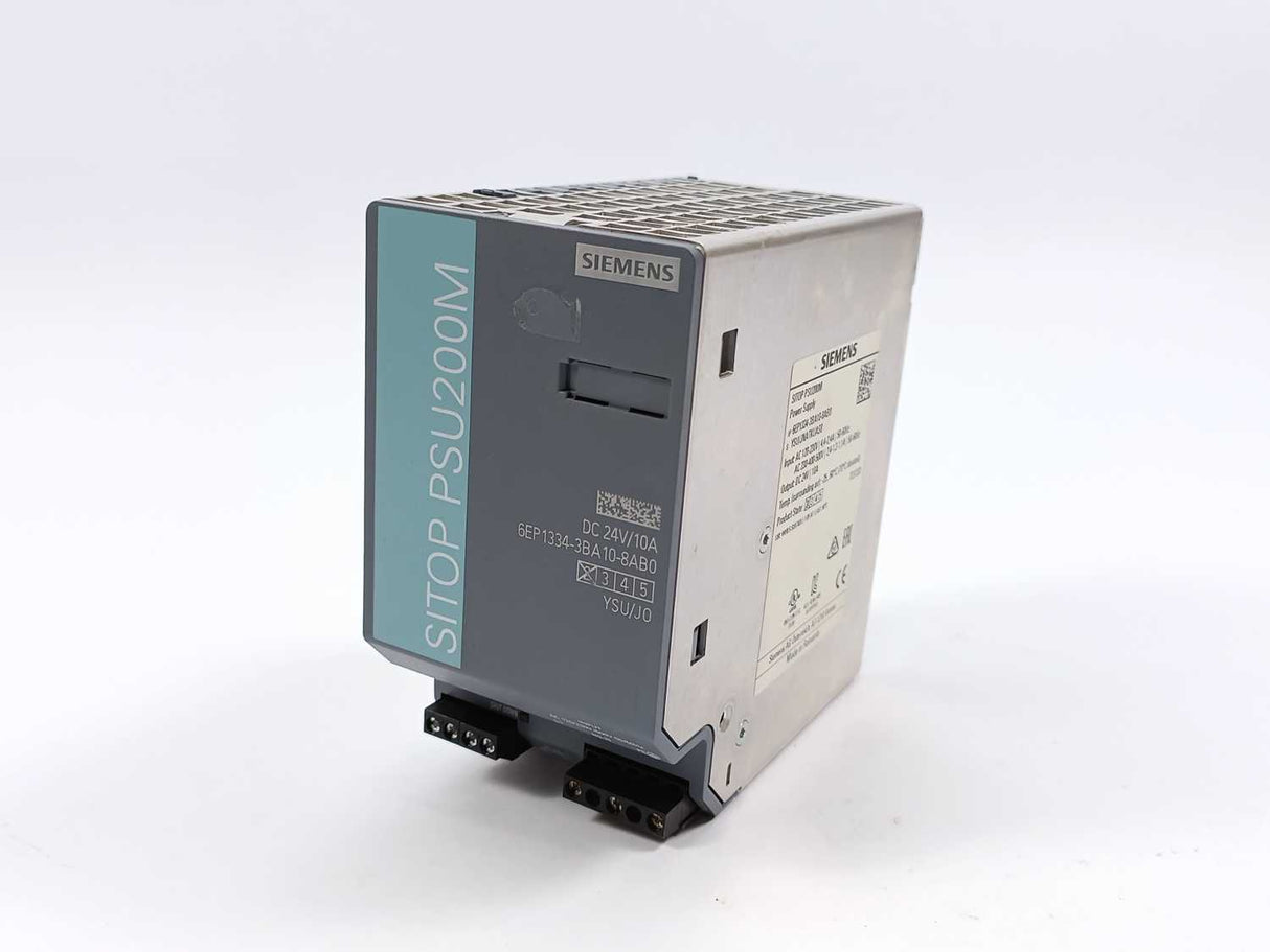 Siemens 6EP1334-3BA10-8AB0 Sitop PSU200M 24V/10A Power Supply
