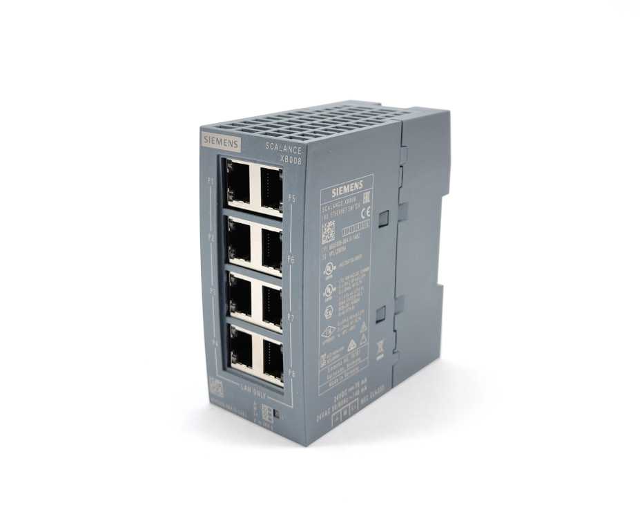 Siemens 6GK5008-0BA10-1AB2 SCALANCE XB008 Ethernet Switch