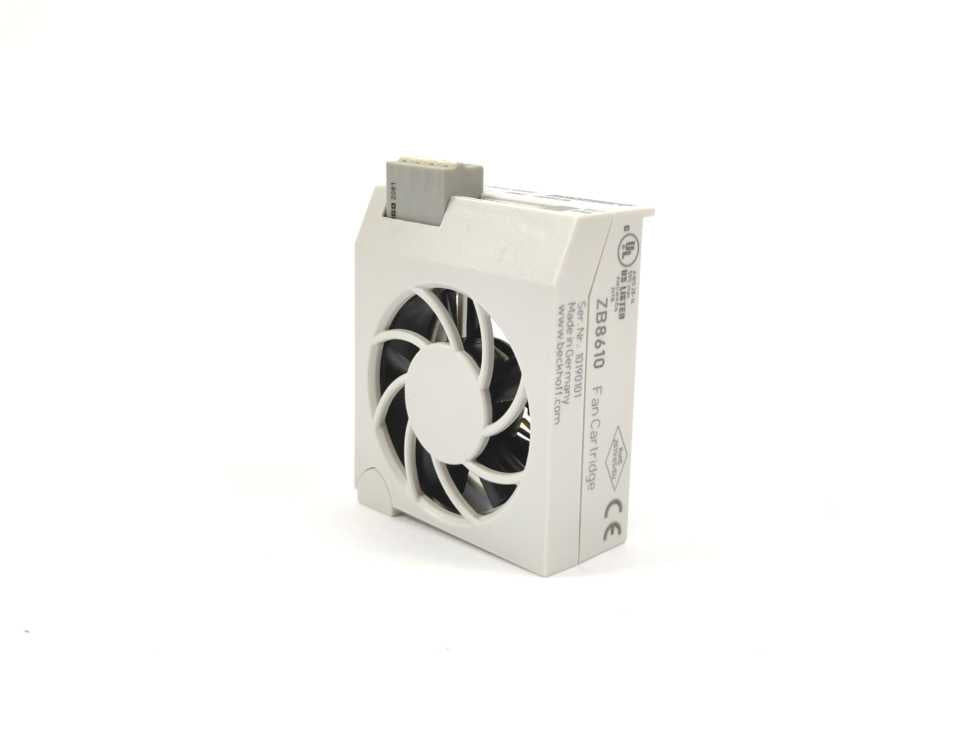 Beckhoff ZB8610 Fan Cartridge For EtherCAT And Bus Terminals