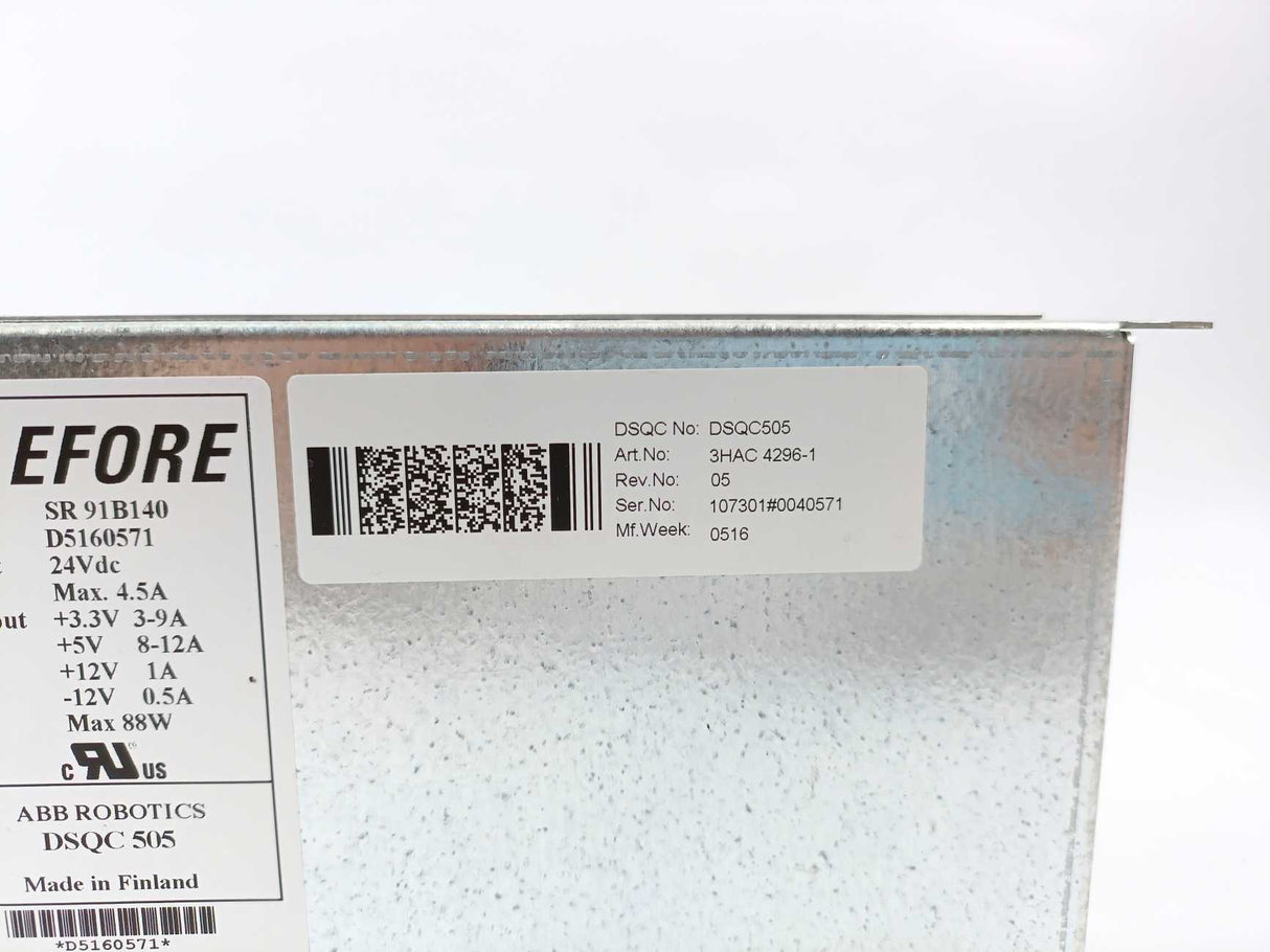 ABB 3HAC4296-1 Power supply Comp DSQC505