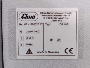 Elma Schmidbauer ÖA 100 Oil Seperator