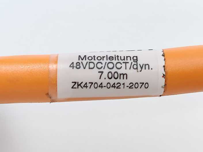 Beckhoff ZK4704-0421-2070 ~3m 48VDC/OCT/dyn.