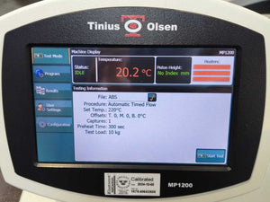 Tinius Olsen 02002101 MP1200 Melt Indexer