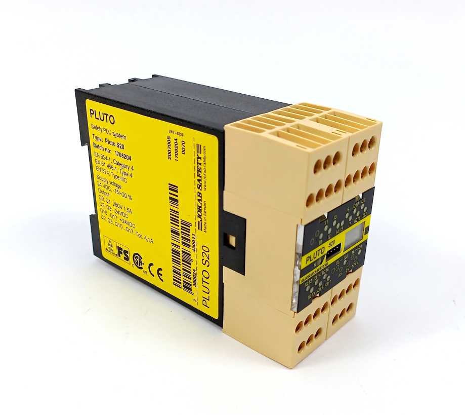 Jokab Safety PLUTO S20 Safety PLC System