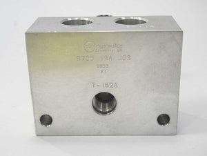 Sun Hydraulics 9705 19A J03 Hydraulic Manifold Block T-162A