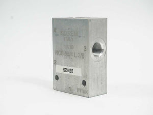 SD REM NCS 06/4 L 3/8 NCS 06/4 L 3/8 Pneumatic Valve Block