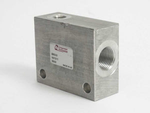 Integrated Hydraulics B8533 Hydraulic Line-Mounting Cartridge Valve Block
